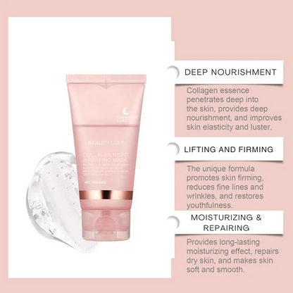 MEDICUBE Collagen Night Wrapping Mask 75ml | Most viral Korean mask 🔥🔥