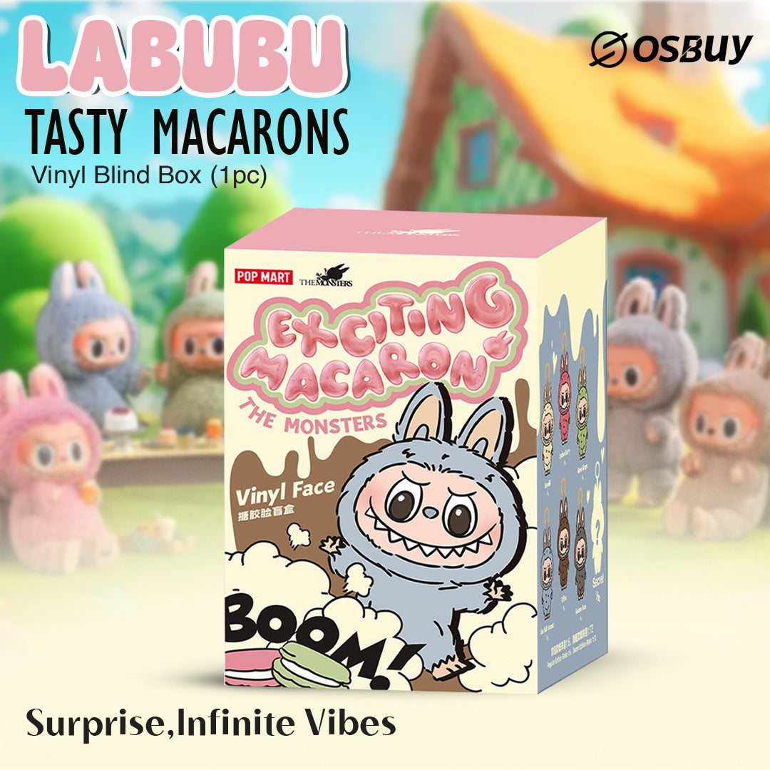 THE MONSTERS – Labubu Macaron Vinyl Face Blind Box