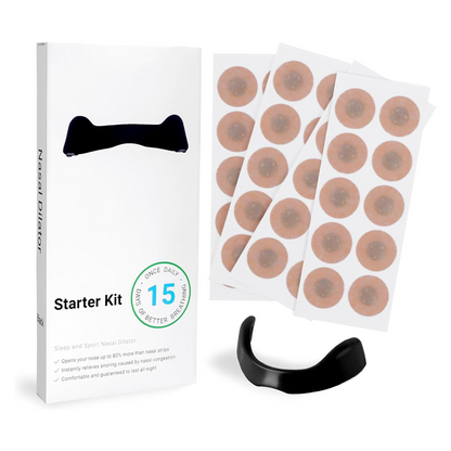 Breathing Nasal Strips Set for Sleep and Sport (Starter Kit)