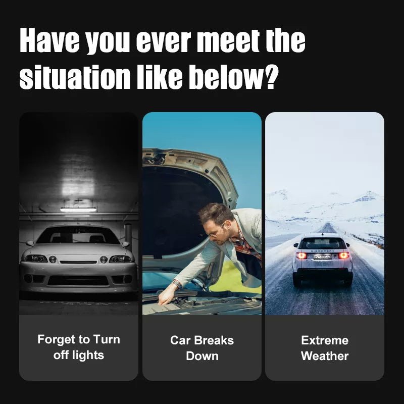 Air Super Jumper Starter 12V Auto Car Battery Portable Jump Starter Power Station with wireless charging function