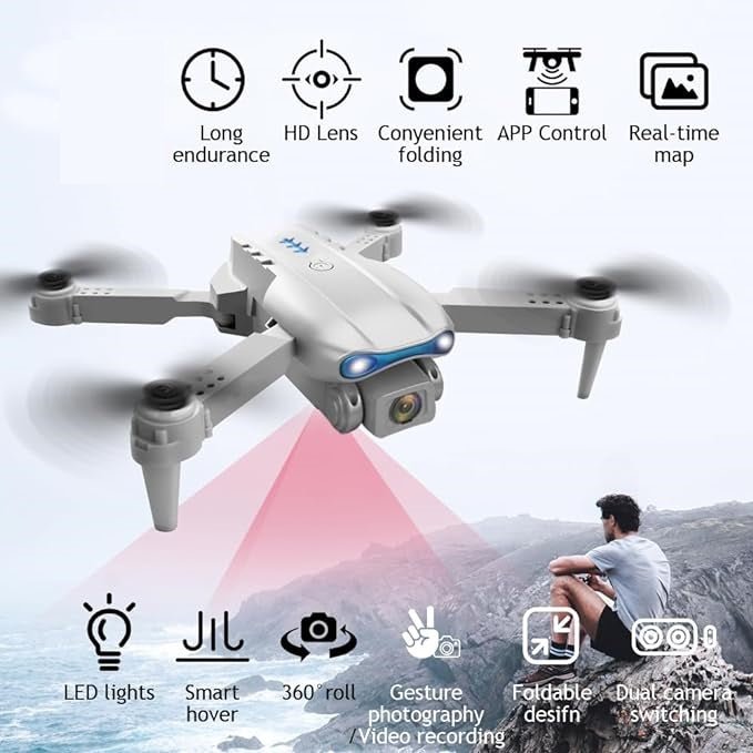 E99 Drone 4k Camera