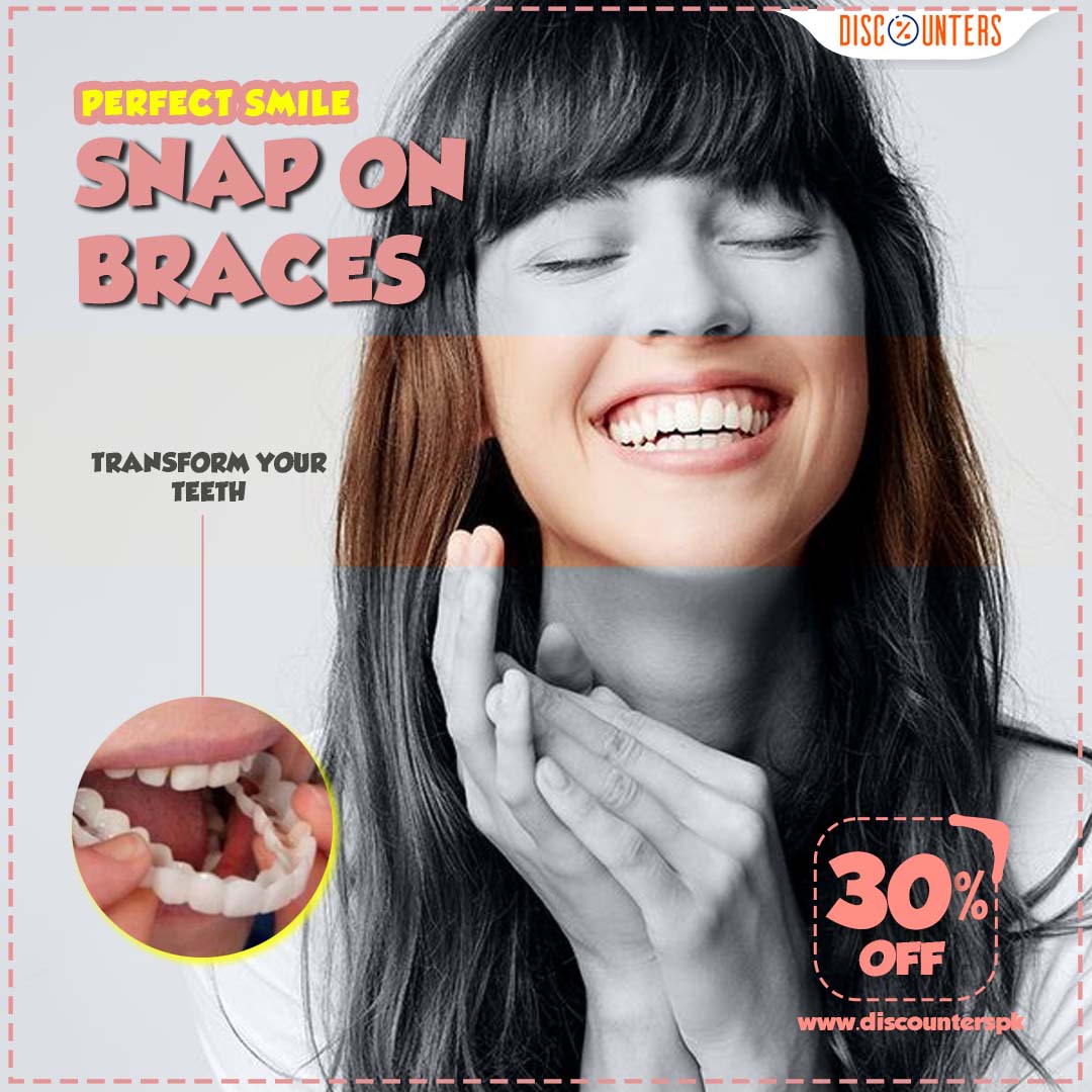 Snap On Braces | Special Teeth whitening Cover